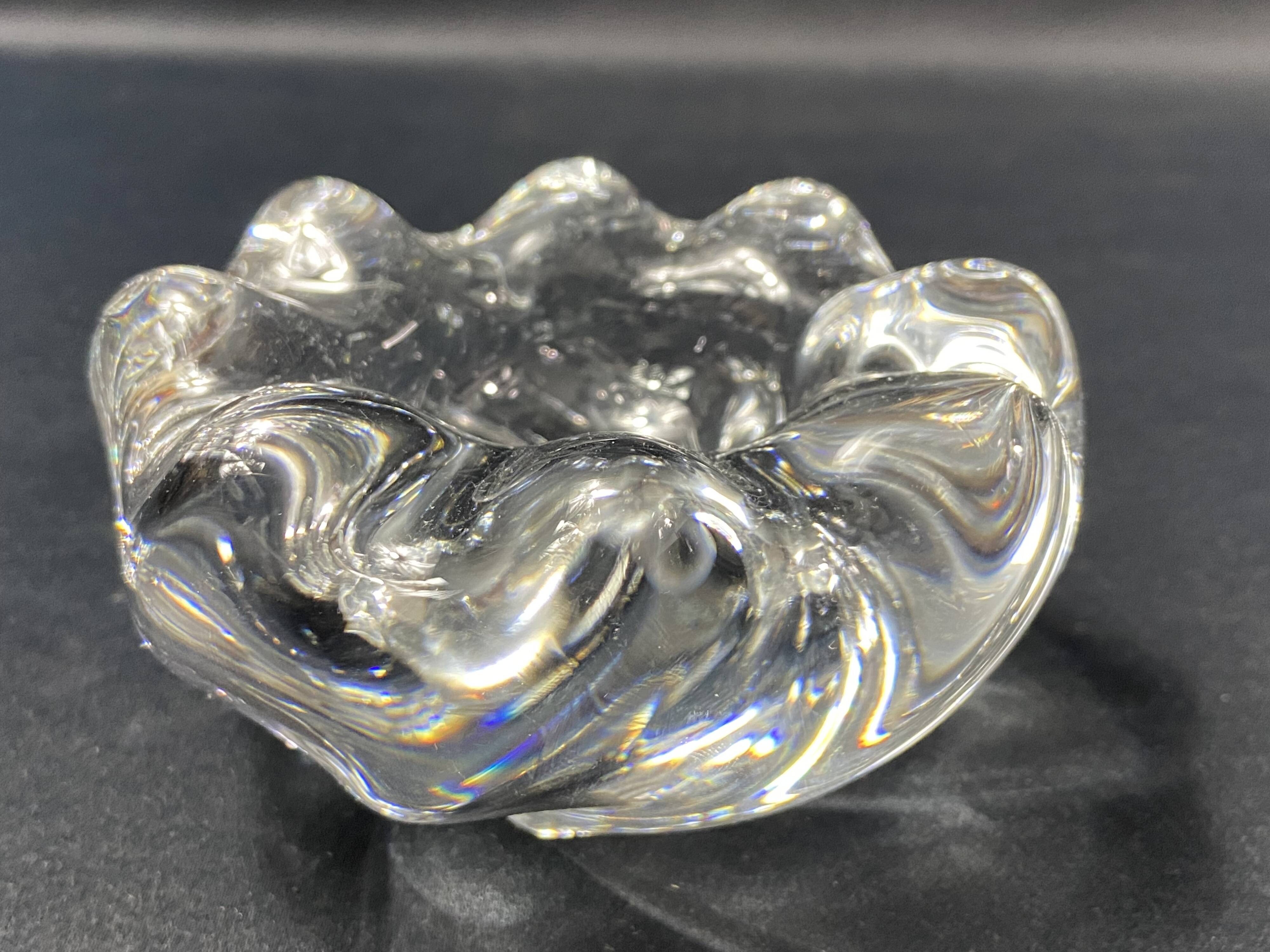 Crystal cup signed BACCARAT