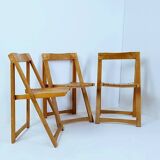 Set of 3  folding chairs
