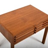 Folding Tables by Illum Wikkelsø for CFC Silkeborg 1960s