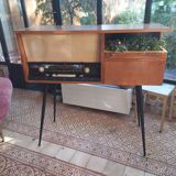 Planted 70s radio cabinet