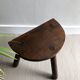 Tabouret tripode bois