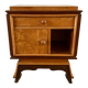 Bedside table in orm magnifying glass art deco 30s