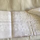 Ceremonial tablecloth in white organza