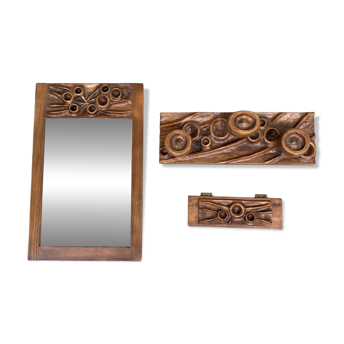 Vestiaire brutaliste années 50