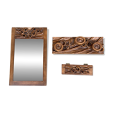 Vestiaire brutaliste années 50