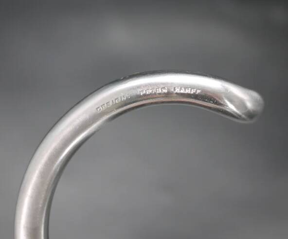 Gemini candlestick by Peter Karpf for Lundtofte from 1965