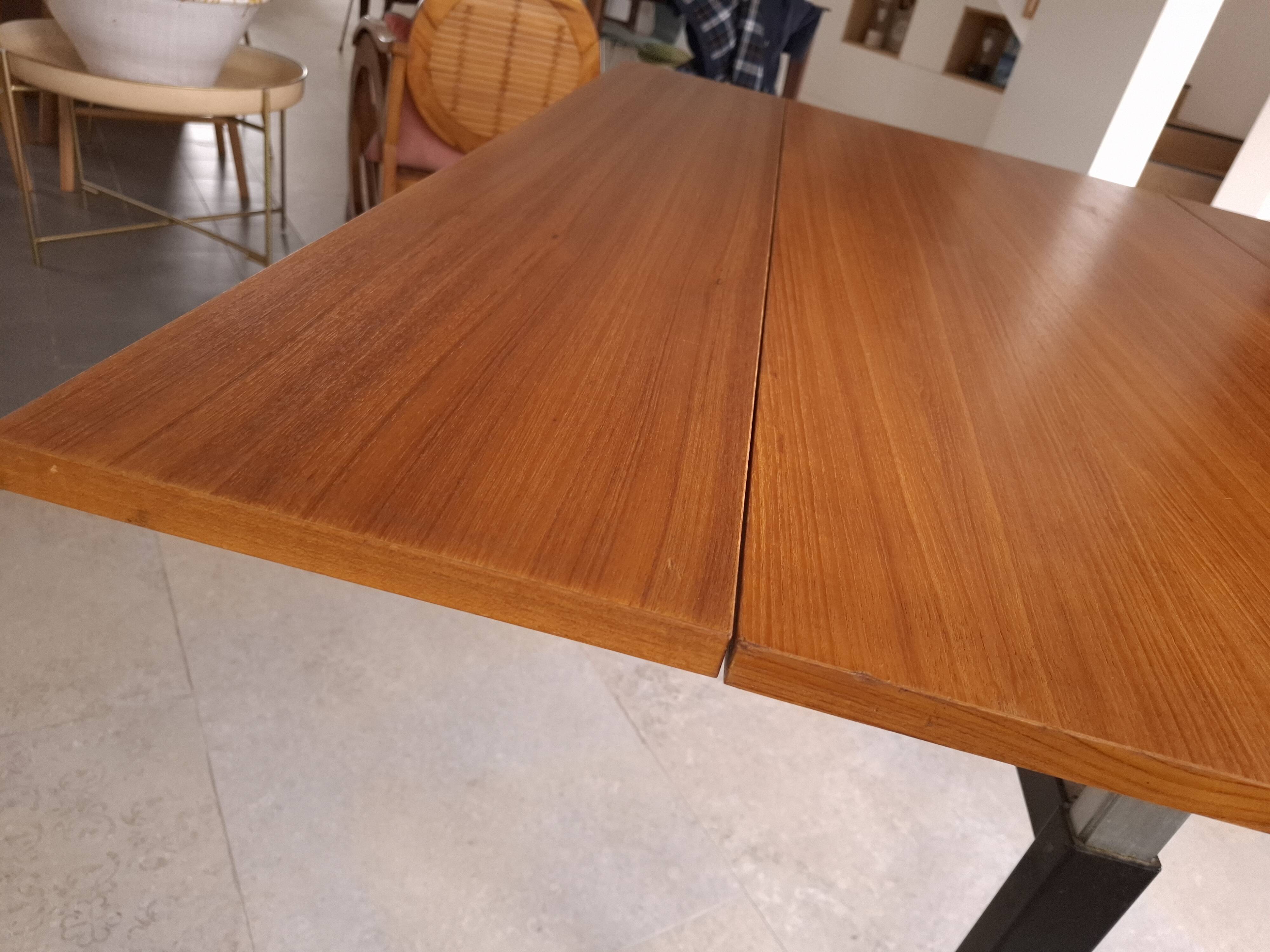 Table modulable extensible, années 50-60
