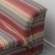 Missoni Doimo fabric armchair 1970s vintage modernism