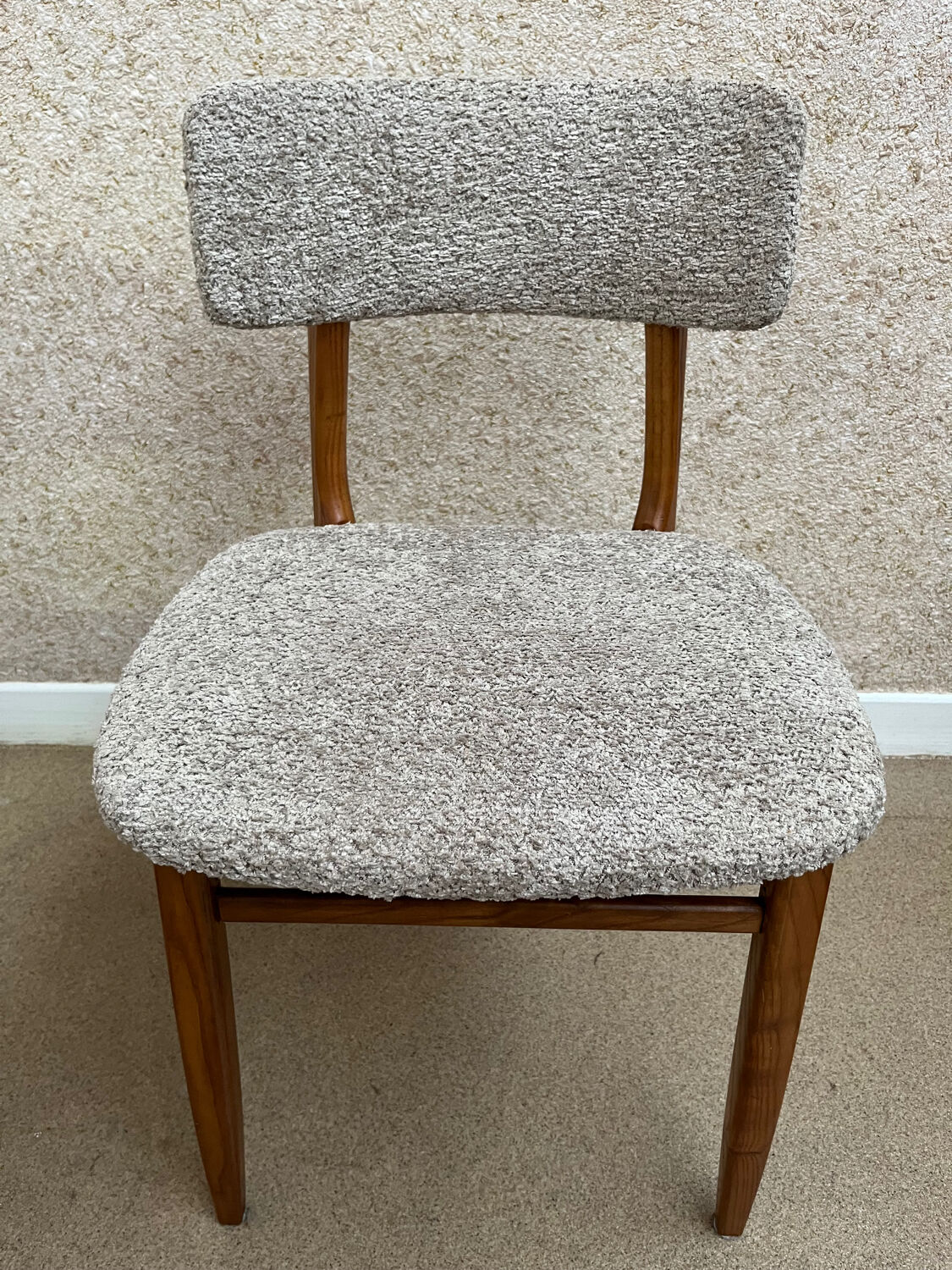 Pair of Scandinavian loop chairs