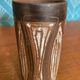 Small soliflore vase in glazed ceramic by Alexandre Kostanda – Vallauris,