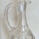 Carafe en cristal taillé