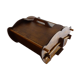 Scandinavian worker in vintage wood