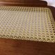 Vintage rattan canning headboard