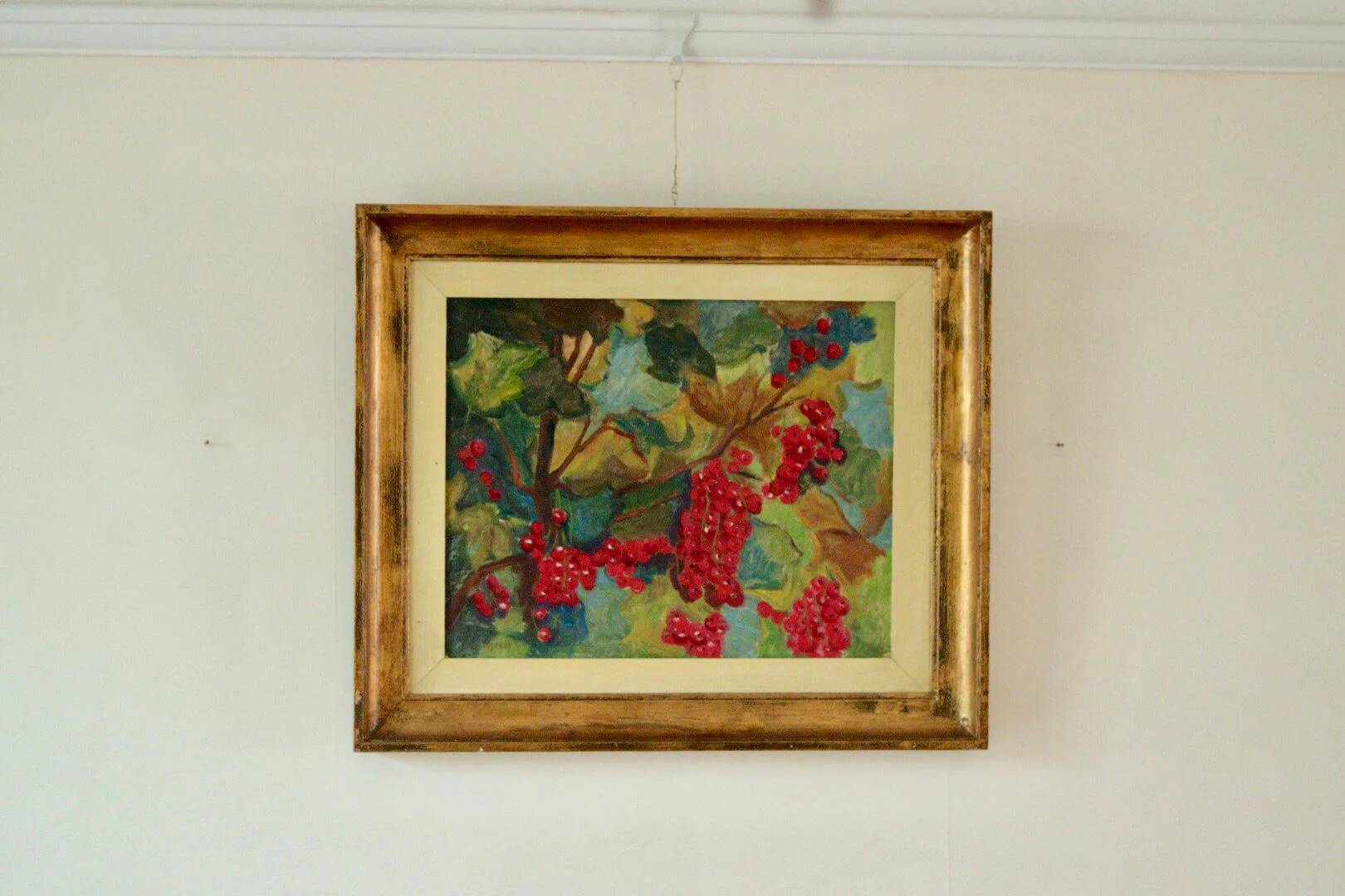 Oil painting “Currant II” by Kristian Lundstedt