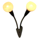 Vintage wall lamp fifties 'Tva'