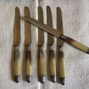 Set of 6 knives 40s