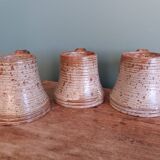 Puisaye stoneware mugs cups by Jean-Pierre Prud'homme