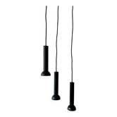 3x lampe lyfa paris vintage postmoderne milieu du siècle danemark danois années 70 80