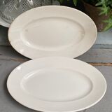 Pair of old dishes digoin