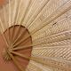 Giant bamboo and cane fan