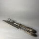 Pair of silver-filled cutlery