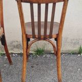 Set of 4 Baumann bistro chairs