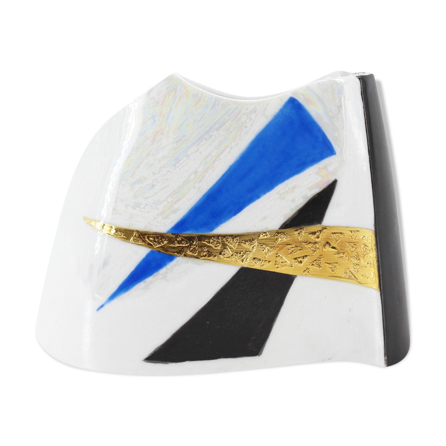Vase en porcelaine peint à la main