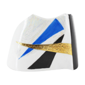 Hand-painted porcelain vase