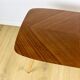 Scandinavian Swedish coffee table console 1970s - walnut