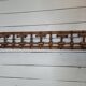 Coat rack wood bamboo 5 hooks, 106cms of L