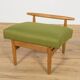 Oak Model J 65  Stool  by Ejvind A. Johansson for FDB Møbler, Denmark, 1950s