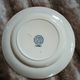 6 antique flat plates in ironstone