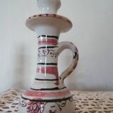 duo of ceramic candle holders