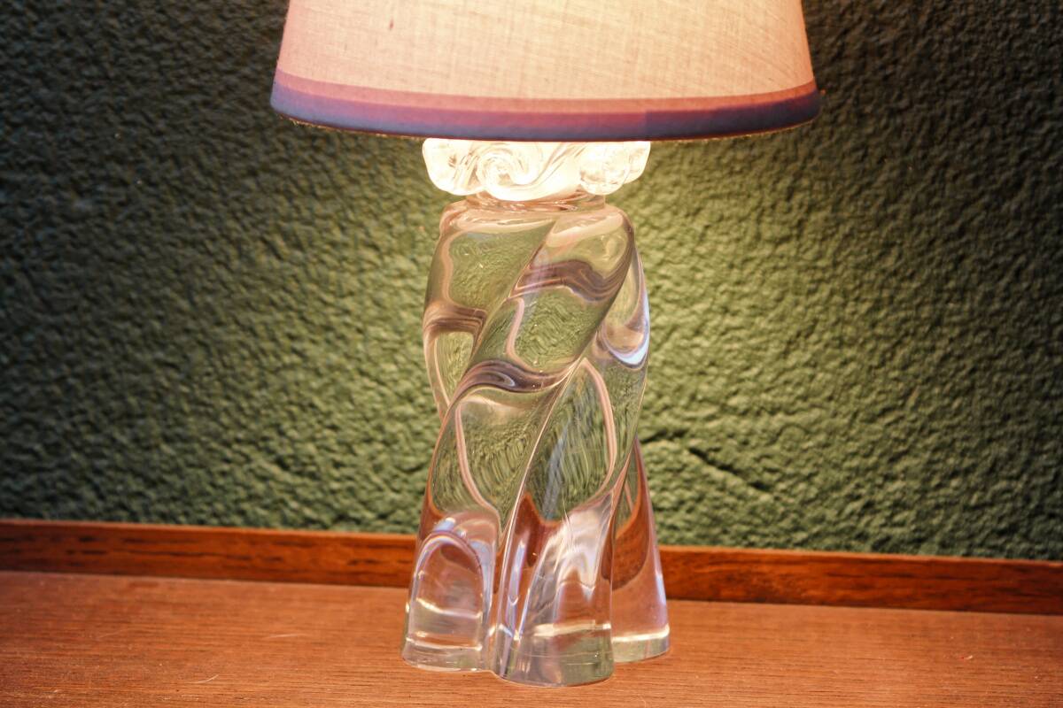Baccarat crystal lamp