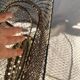 Panier de pêche en fil de fer français
