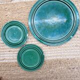 Barbotine coasters and bottle coasters
