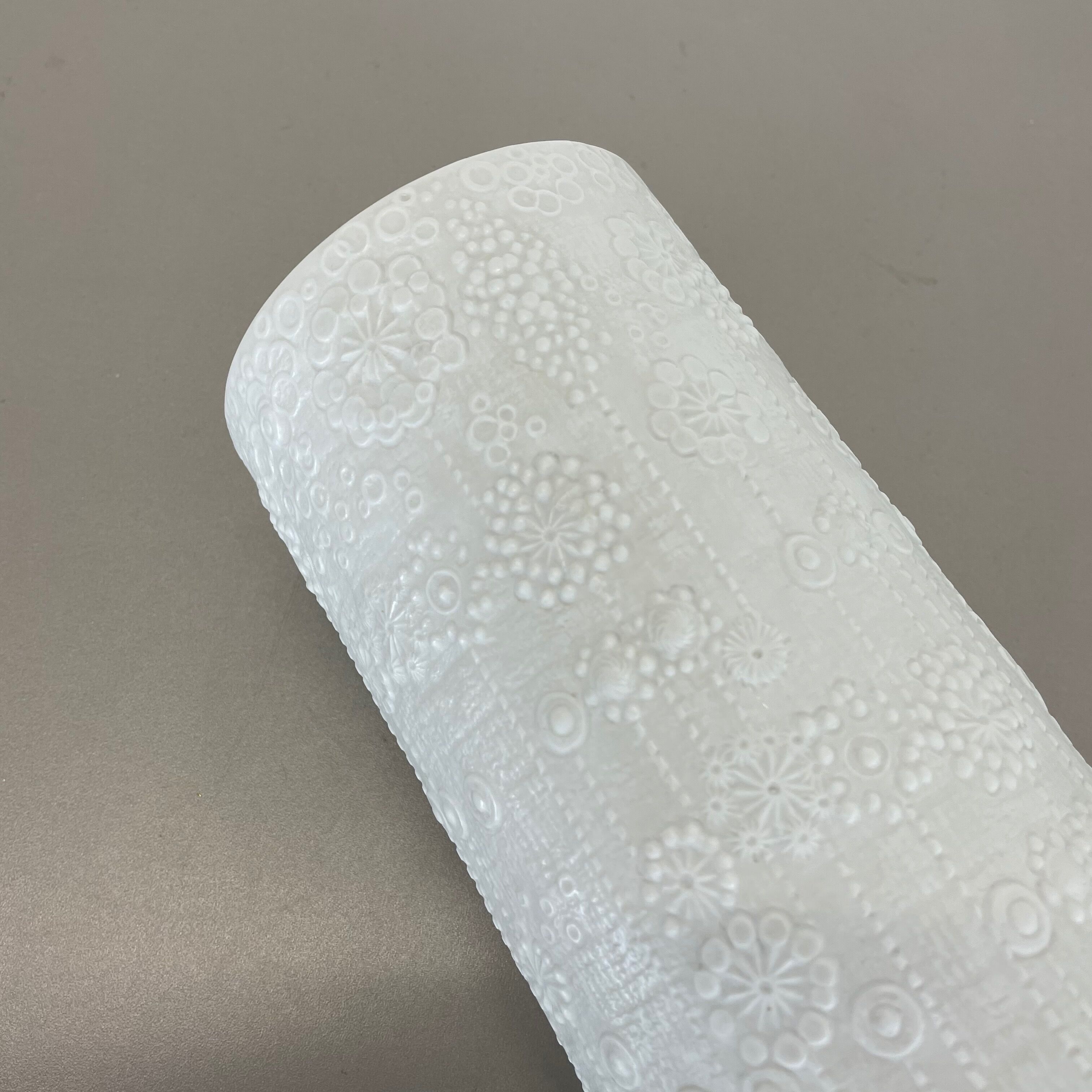 Large OP Art Vase Porcelain Vase by Martin Freyer for Rosenthal, Germany