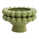 Vase fait à la main en céramique émaillée