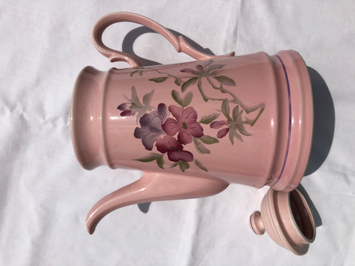 Floral pattern coffee maker