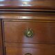 Fruit wood ogee chest of drawers - Louis Philippe style - 4 drawers - 1980s