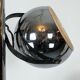 Goffredo Reggiani, three lights chrome chandelier from 70s