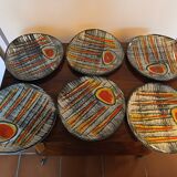Pornic plates - 1950s-60s