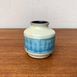 East German pottery vase from the GDR mid-century Strehla Keramik, 1960s.