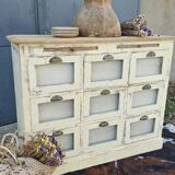 Meuble grainetier ancien