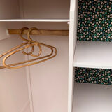 Parisian wardrobe vintage beech 1970