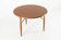 Table basse en bois du milieu du siècle, Belgique années 1950