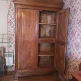 Antique walnut cabinet