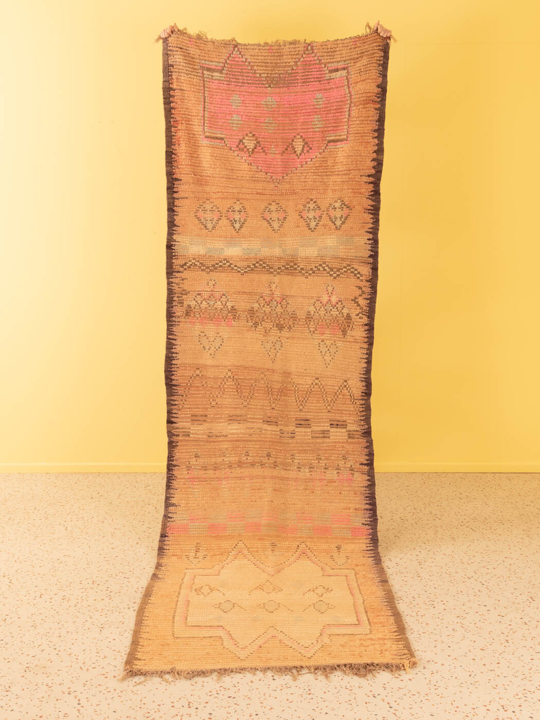 Vintage Rehamna, Berber rug, 103 x 355