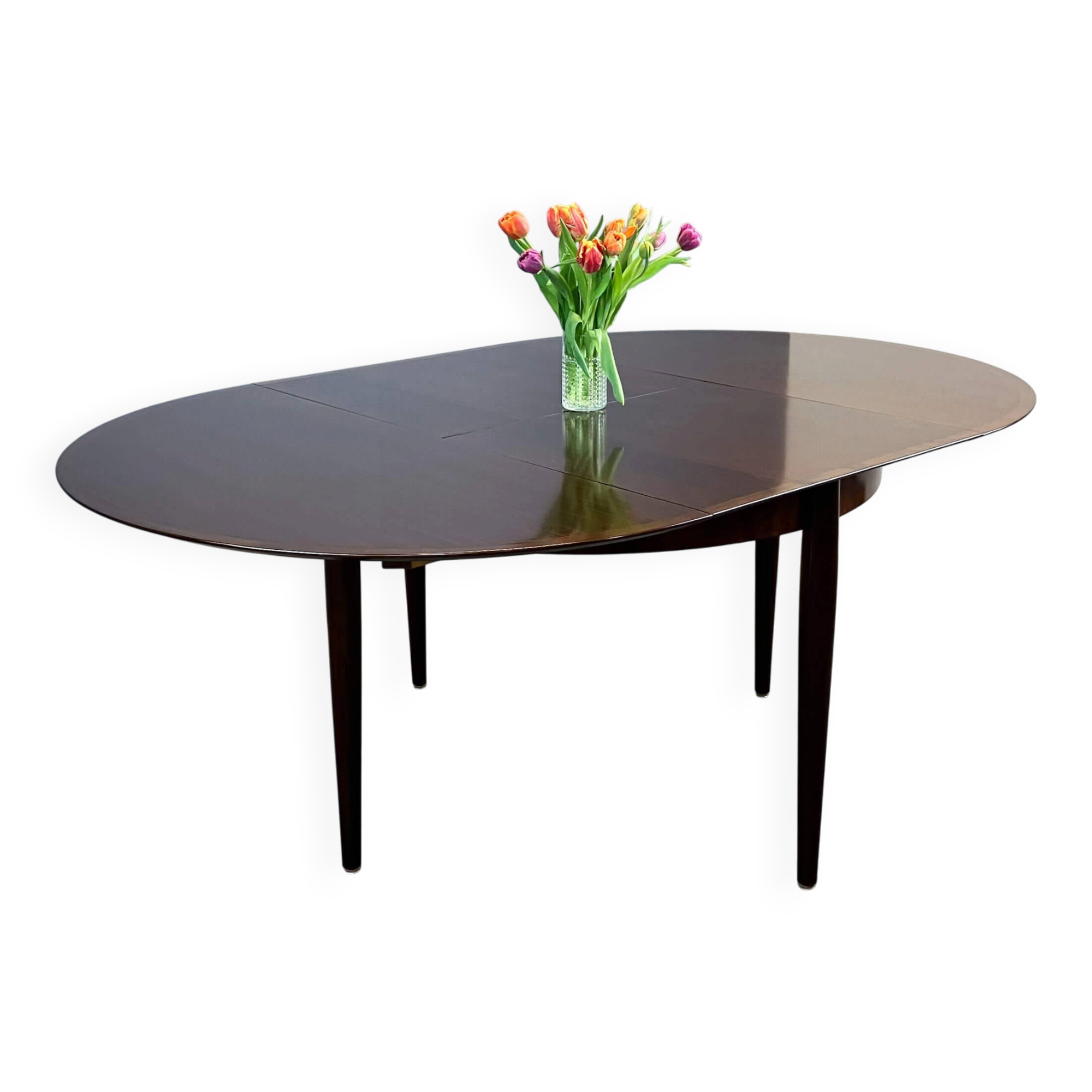 Extendable dining table by Lübke, rosewood, 1960s