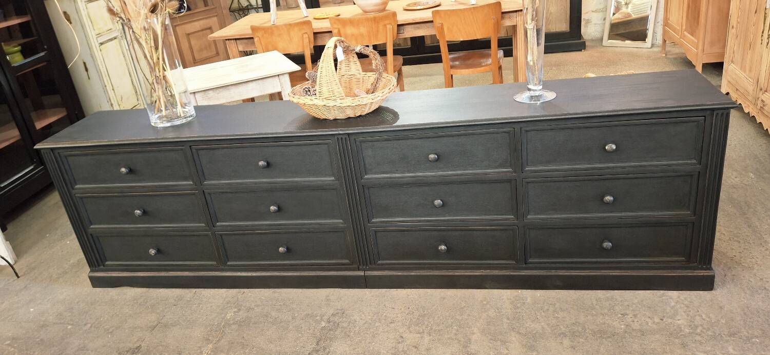 Craft cabinet with drawers